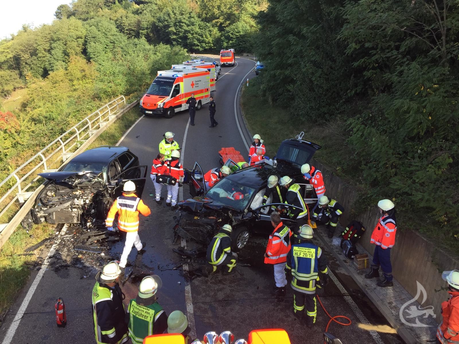 Schwerer Verkehrsunfall – Freiwillige Feuerwehr Kirchheim Unter Teck