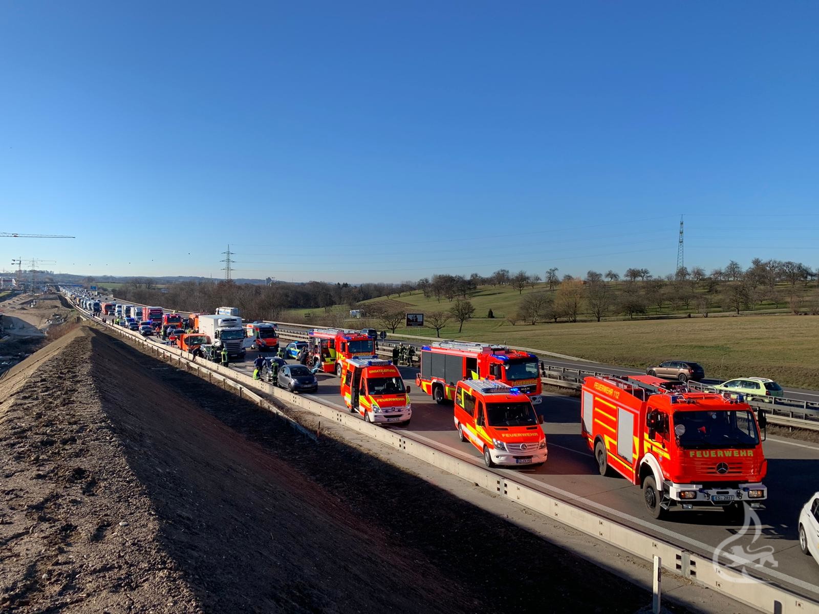 Schwerer Verkehrsunfall – Freiwillige Feuerwehr Kirchheim Unter Teck